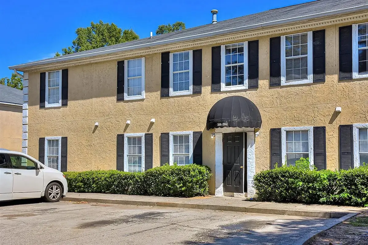Court Yard at Rocky Creek Apartments 1
